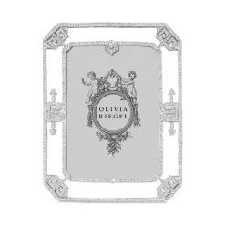 Discount 🎁 Olivia Riegel Deco Mirror 5" X 7" Frame Silver 🥰 -Many Online Shop unnamed file 157