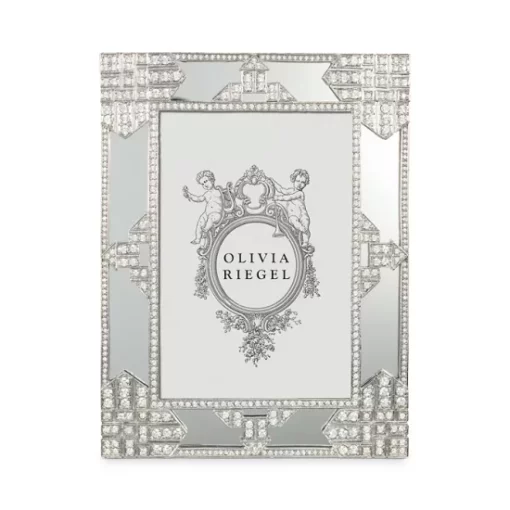 Best Sale 🎁 Olivia Riegel Deco Mirror 4" X 6" Frame Silver ✨ -Many Online Shop unnamed file 243