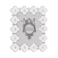 Promo 🤩 Olivia Riegel Enamel Clover 2.5" X 3.5" Frame White 🧨 -Many Online Shop unnamed file 260