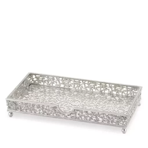 Budget 🧨 Olivia Riegel Silver Isadora Guest Towel Holder ✨ -Many Online Shop unnamed file 291