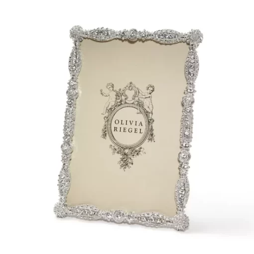 Promo 🔥 Olivia Riegel Asbury Frame, 4" X 6" Silver ❤️ -Many Online Shop unnamed file 316