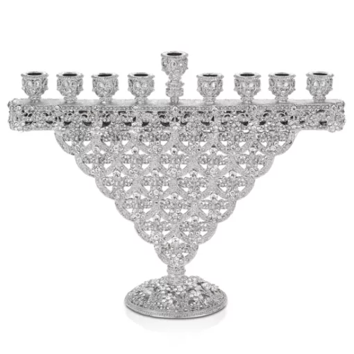 Cheapest 🥰 Olivia Riegel Crystal Sinclair Menorah Silver 🌟 -Many Online Shop unnamed file 34