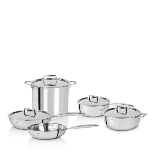 Deals 🥰 Cristel Castel' Pro 9-piece Cookware Set Silver 🎉 -Many Online Shop unnamed file 367