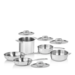 Deals 🥰 Cristel Castel' Pro 9-piece Cookware Set Silver 🎉 -Many Online Shop unnamed file 368